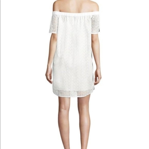 RAG & BONE Eyelet Lace Floral Off Shoulder Dress - Picture 3 of 12